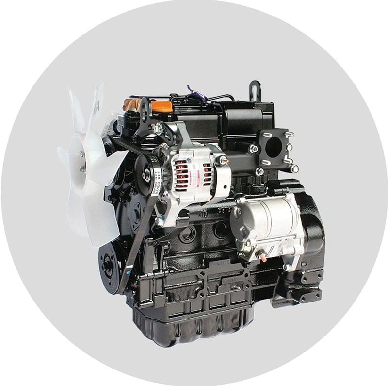 YANMAR 3TNV80 engine
